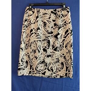 Vintage Geoffrey Beene Black and White Sport Skirt Sportswear Size 4